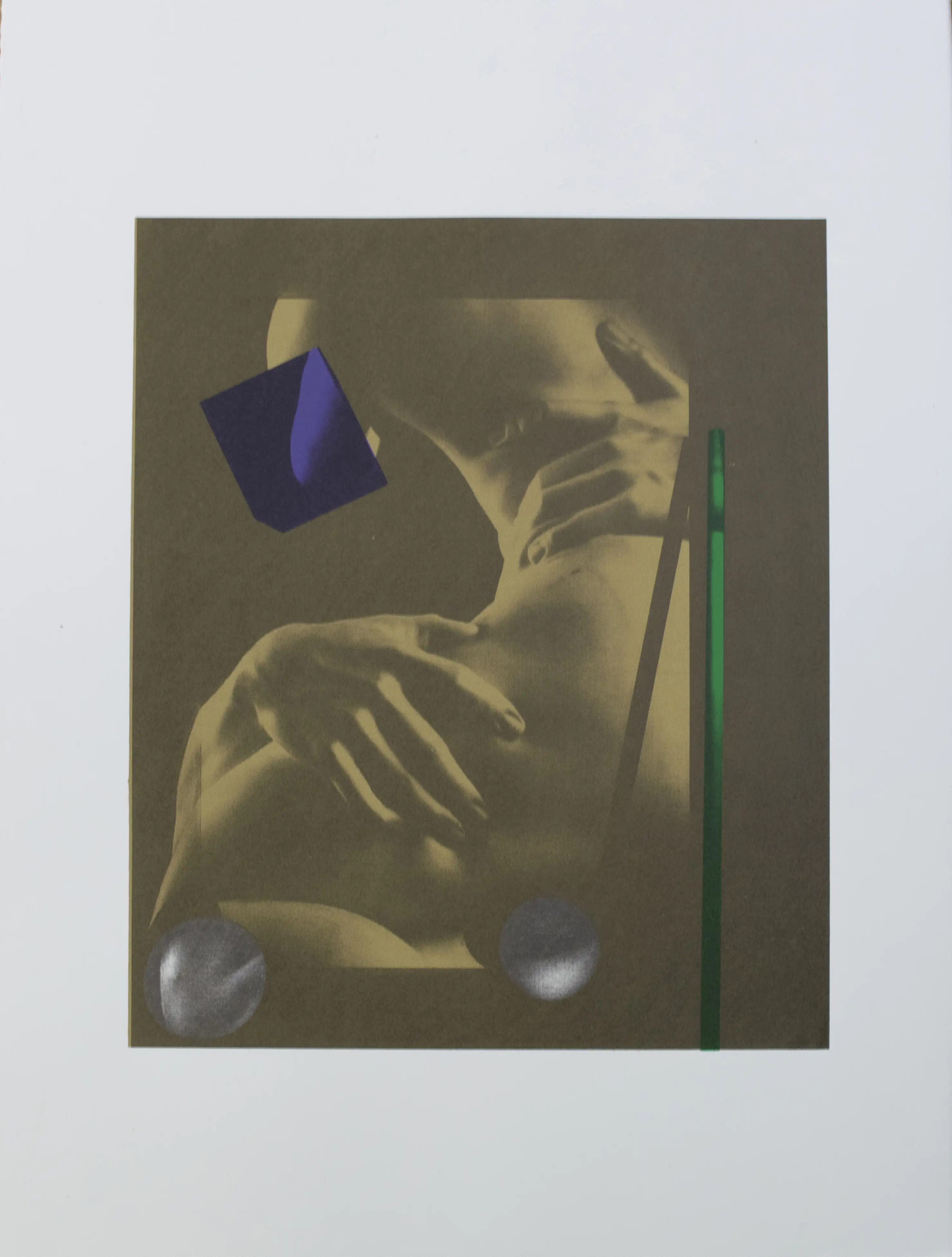 A silkscreen print.